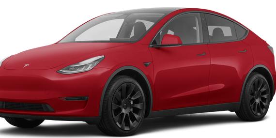 TESLA MODEL Y 2020 5YJYGDEF3LF002172 image